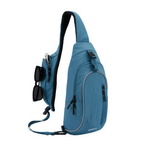 WATERFLY Sling bag messenger bag Shoulder Bag Crossbody bag for women and men Waterproof small bag and Stylish Design for Hiking Travel and Everyday Use