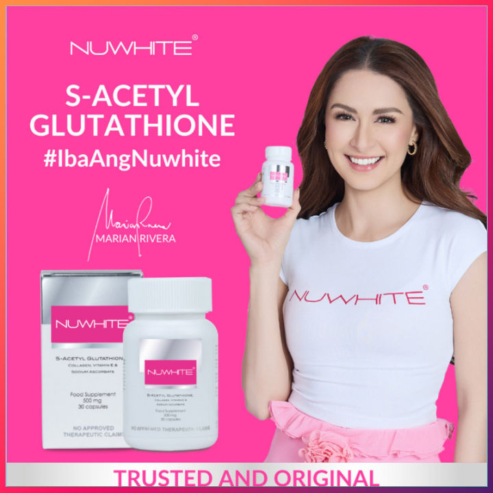 glutathione review philippines 【buy 1 take 1】Nuwhite S-Acetyl Glutathione with Collagen Sodium Ascorbate  and Vitamin E gluta
