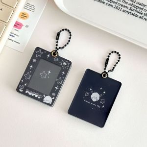 Akrilik Bingkai Foto Case Karakter Lucu Unik/Custom Acrylic Frame Photocard Holder Pc Holder/Acrylic Frame/Card Holder Bening Pvc Cantik Model Korea Glitter