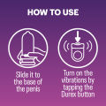Durex Intense Vibe Ring (Silent Vibrating/ Vibrator Ring for Man & Woman) | Adult Toy. 