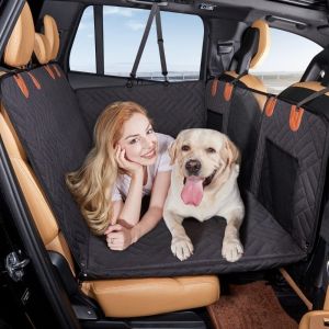 DECORATE X Anti-slip Car Seat Cover Multipurpose Large Dog Cushion Travel Waterproof Car Cushion Pads Pet Back Seat Extender