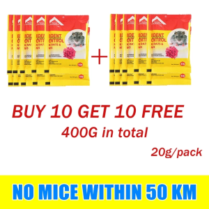 Rat Poison Mouse Repellent Bait 200x Stronger Than Cats Long-lasting Rodent Control Natural Non-toxic Safe For Pets