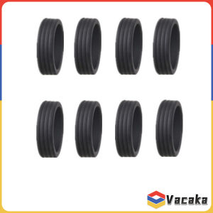 Vacaka 8PCS/Set Luggage Wheels Protectors Silicone Reduce Noise Cover Luggage accessories
