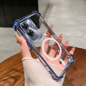 [ Shockproof ]Case For Realme C61 C63 Narzo N63 Phone Case 2025 New Magnetic design aesthetic Case SZ15