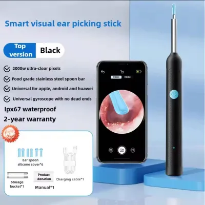 Smart Visual Ear Cleaner Earwax Remover Tool Er for Baby and Adult Elektrik Pengorek Telinga Set 耳垢清除器