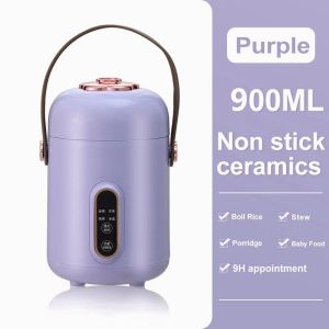 XIAOMI Malaysian plug 8 In 1 Electric stew pot slow rice cooker multi-function portable kettle mini electric 電燉鍋 迷你电炖锅