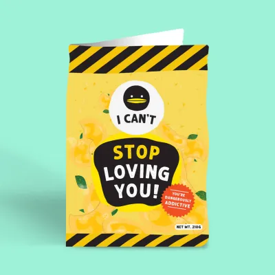 Singapore Souvenir Greeting Card – Supermarket Series (9 Designs) Bo Bian Farewell Goodbye Bye Love Encouragement Birthday Thanks Bread Kopi Oil Eggs Biscuit Minimart Mama Shop