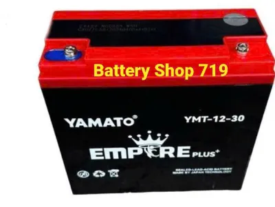 ẮC QUY XE MÁY ĐIỆN CHÍNH HÃNG YAMATO EMPIRE 12-30 PLUS dành cho xe máy điện lưu trữ UPS...