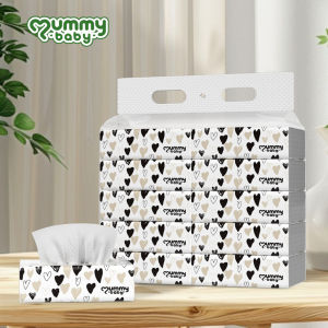 【BUY 1 TAKE 1】Must have MUMMY BABY 10pack Facial Tissue paper towel tissue paper 4Ply wood tissue High quality#ct029-2