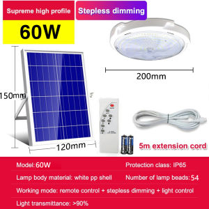 Solar ceiling light pin lights led for ceiling led lights for house ceiling Indoor Outdoor Solar light Waterproof Intelligent Remote 2 Year Warranty