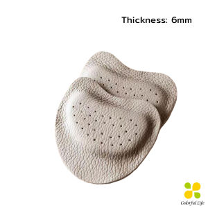 CLM รองพื้นรองเท้าครึ่งขนาด แผ่นรองจมูกเท้า กาวในตัว กันลื่น กันกัด ฟองน้ําหนาติดหน้าเท้า ยืดหยุ่นนุ่ม half size insole