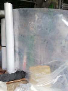 Bạt cao su che nắng mưa ( Màu Trắng - Khổ Cao 2m )