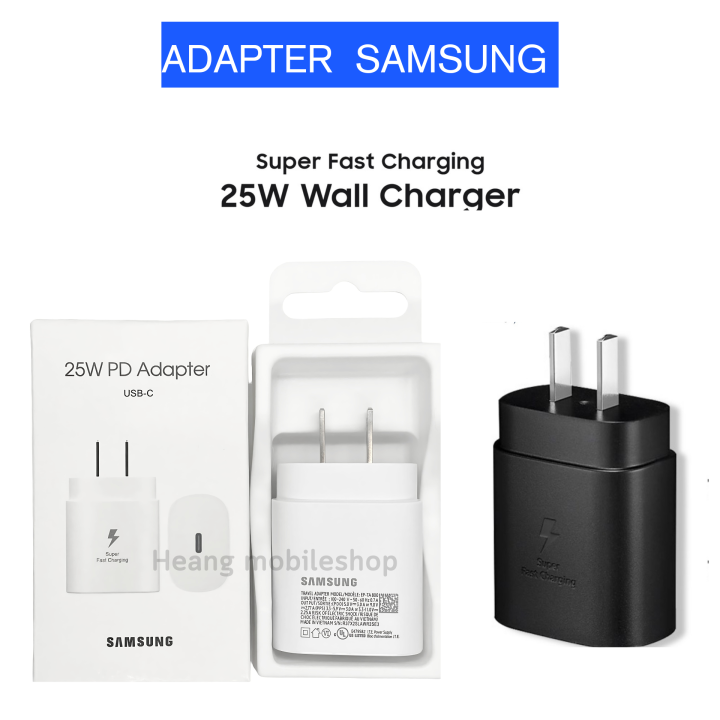 หัวชาร์จ ของแท้ 25 WATT Adaptor Samsung 25Watt Original USB C to USB C ...