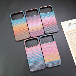 Luxury Colorful Kevlar For Magsafe Magnetic Phone Case For iPhone 18 17 16 15 Pro Max 18Pro 17Pro Shockproof Bumper Hard Cover