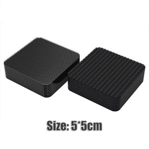 New 10Pair Double Faced High Adhesive Fixing Stickers Carpet Pad Dashboard Mat Fixed Patch Home Floor Anti Skid Grip Tape Patch