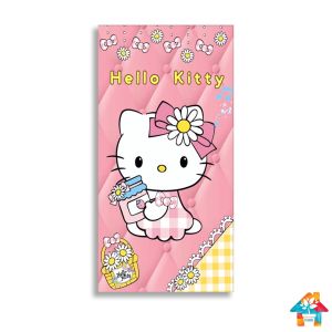 RUNABEE HIASAN DINDING DEKORATIF HELLO KITTY HIASAN DINDING KAMAR TIDUR 15X30CM PAJANGAN KAYU