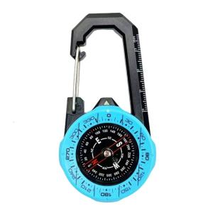 Khóa ngoài trời loại la bàn di động thể thao ngoài trời hướng dẫn Carabiner la bàn cho đi bộ đường dài và cắm trại
