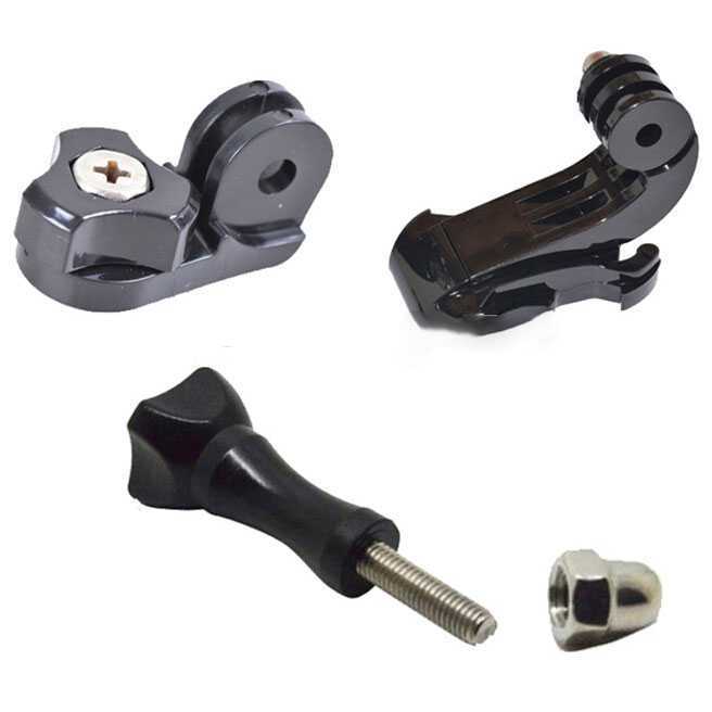 ACEHE J-Hook Buckle Mount 1/4 Connector for GoPro Xiaomi Yi J