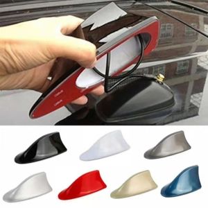 Car Roof Antennas Signal Enhanced Universal Car Shark Fin Antenna Aerial Replacement FM / AM Radio