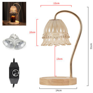 Fragrance Candle Warmer Lamp，Electric Candle Warmer with Timer & Dimmer，Mom Christmas Birthday Gifts for Women House Warming Gifts New Home Bedroom Decor