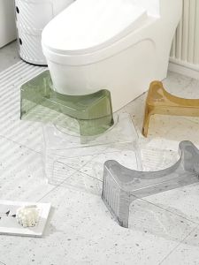 LZD  Thickened Plastic Non-Slip Childrens Ottoman   Toilet Pedal Support Elderly Toilet Stool Bathroom Toilet Seat