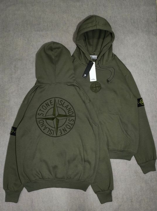 JAKET SWEATER HOODIE STONE ISLAND PRIA FULL TAG Jaket Katun Musim