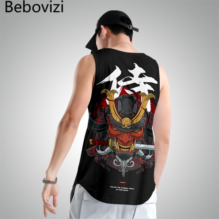 sando for men muscle tee sando for men Japanese Style Samurai Tank
