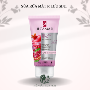 Sữa rửa mặt detox "Tôi là nhất" YA SAMAYA 150ml chiết xuất vỏ lựu dành cho da thường và da hỗn hợp