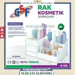RAK KOSMETIK GSF G-156 / RAK KOSMETIK 2 LACI GSF 156 / RAK KOSMETIK ORGANIZER KOTAK KOSMETIK GSF 156 LACI KOSMETIK TEMPAT MAKE UP / RAK SERBAGUNA / RAK SKINCARE + LACI / RAK MAKE UP / STORAGE BOX DRAWER MAKEUP