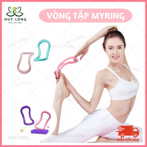 Vòng Yoga Myring cao cấp hỗ trợ tập cổ vai lưng nhựa cao cấp có gai massage rèn luyện cơ thể