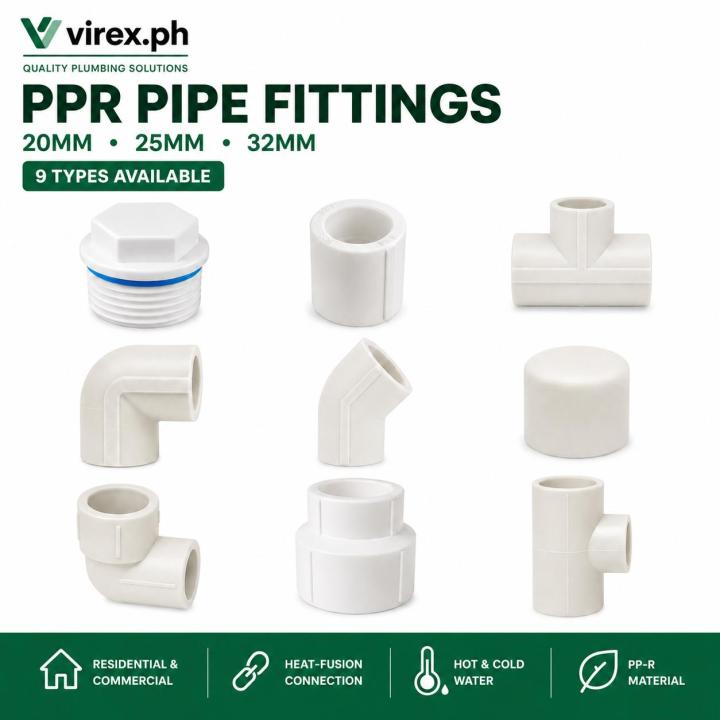 Tee Socket Plug PPR Pipe Fittings PN25 1/2