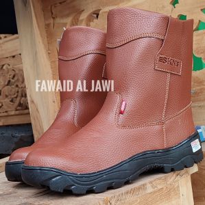 Sepatu Safety Boots Kings Skn Terbaru kuat tahan lama termurah kulit impor pabrik proyek pdh pdl  sepatu safety wanita pria