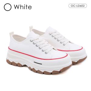 OCTAVIA Sepatu Sneakers Casual Highsole Canvas Wanita #OC-LD602