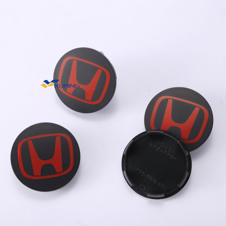 xuming 4PCS 69mm High Quality Wheel Center Cap Logo honda Hubcaps Cover