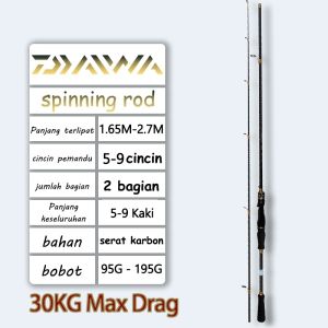 Joran Pancing Bahan Carbon Sutet /tegek pancing super kuat / 1.65M 1.8M 2.1M Joran Pancing Bahan Serat Karbon/joran murah cuci gudang/joran pancing/joran casting/joran casting bc/joran pancing kuat 30kg/joran karbon asli japan