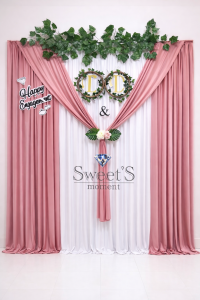 Paket Dekorasi Lamaran 3x2.2M Lengkap Murah | Backdrop Engagement wedding