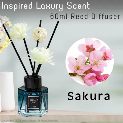 Shangri-La/ Hilton/ Westin Hotel/ Lavender/ Jasmine/ Gardenia/ Encounter/ English Pear Freesia scent Premium Home Fragrance Aromatherapy Reed Diffuser (120ml/ 135ml/ 150ml) Essential Oil Scents [Re.D]