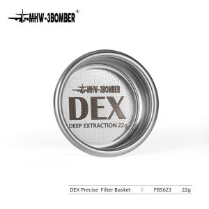 MHW-3BOMBER DEX Precision Stainless Steel Espresso Filter Baskets | Fits 58mm Portafilter