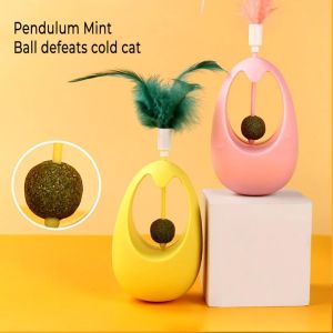 1PC Cat Mint Ball Interactive Cat Toys Pet Toy with Catnip Balls for Cats and Kitten Training