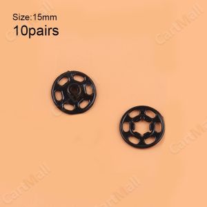 10Pair Womens Shirt and Skirt Invisible Button Hidden Snap DIY Baby Clothes Small Buckle Accessory
