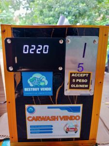 CARWASH/MOTORWASH VENDO BOX( CARWASH VENDING MACHINE BOX ONLY )MOTOR WASH CAR WASH WITH TIMER GOOD FOR NEGOSYO!