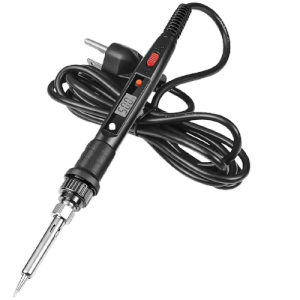 COD Taffware Electric Solder Listrik Digital LCD 80 Watt +Timah 2 Pcs +5 Set Mata Soldering 220V - 908S