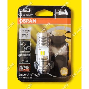 OSRAM DOP LAMPU DEPAN LED COOL WHITE GOLDEN YELLOW ALL SEASON HALOGEN COOL BLUE BEBEK MATIC K1 T19 VIXION K3 HS1 PX43T 25W 35W BEAT VARIO SCOOPY SPIN SUPRA KARISMA JUPITER MIO SHOGUN BLADE REVO DUAL COLOR