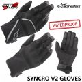 Alpinestars SYNCRO V2 Gloves WATERPROOF - Sarung Tangan Riding Original. 