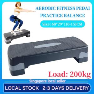 Adjustable Aerobic Step Board Gym Rhythm Stepper Platform Exercise Pedal for Fitness and Workouts