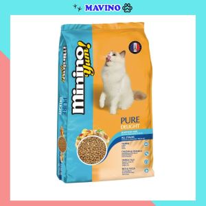 [Hoàn Tiền 10%] Thức ăn cho mèo Minino vị hải sản 350gram