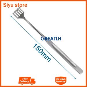 Stainless Steel Five Claws Pull Hook Medical Retractor Surgical Tool Autoclavable