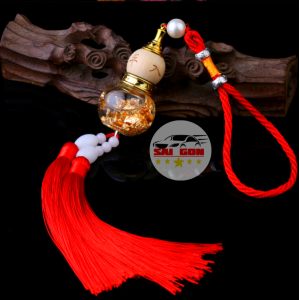 Khánh treo ô tô hình hồ lô 5 màu đem lại may mắn và tài lộc cho gia chủ