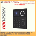 Hikvision Door Access Control Keypad Terminal Face Recognition EM RFID Card Password 2.4Inch LCD 2MP Camera DS-K1T320EX. 