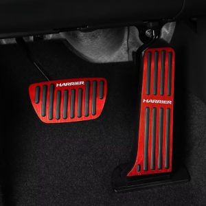 Toyota Harrier XU80 2020-2026 Foot Rest Pedal Cover STAINLESS STEEL Pedal Brake Car Accessories 2PCS Interior Accessories Exterior Accessories Protection Cover Premium Quality Garnish Cover Sport Design Luxury